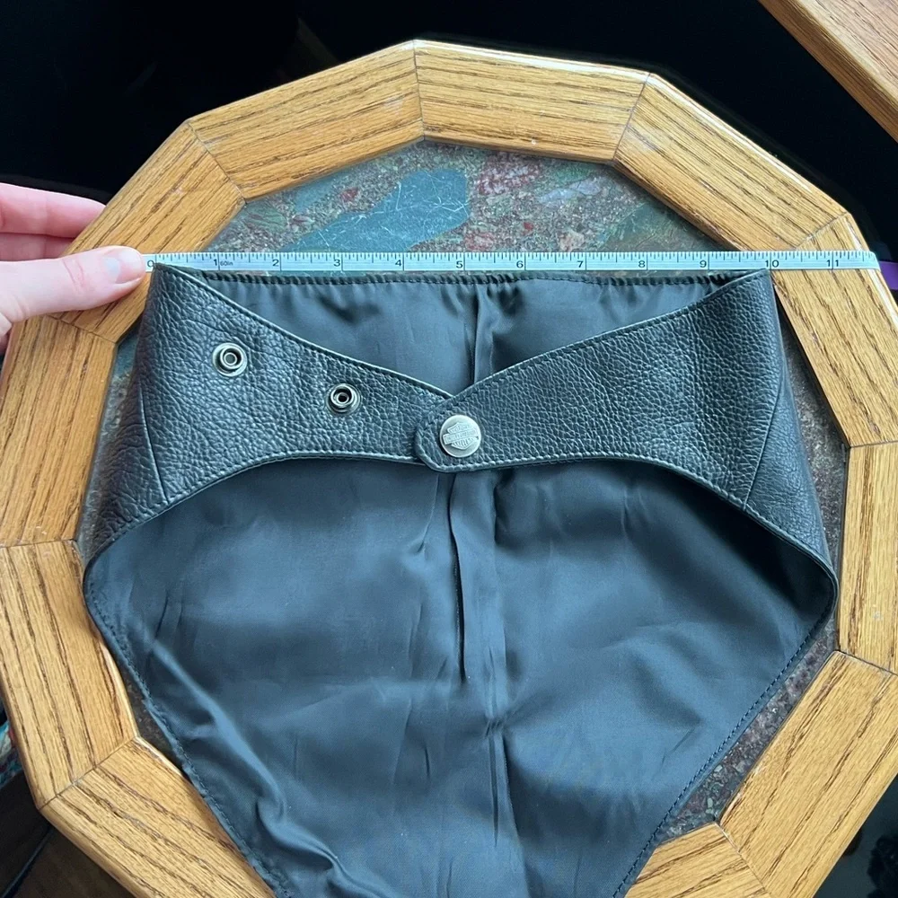 Leather Bandana Motorcycle Wear Harley Davidson